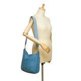 Hermès Vintage - Evelyne II PM Bag - Blu - Borsa in Pelle - Alta Qualità Luxury