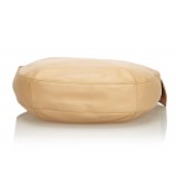 Cartier Vintage - Leather Shoulder Bag - Brown Beige - Leather Shoulder Bag - Luxury High Quality