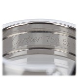 Cartier Vintage - C De Cartier Diamond Ring - Anello Cartier in Oro Bianco con Diamanti Incastonati - Alta Qualità Luxury