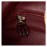 Cartier Vintage - Leather Shoulder Bag - Brown Beige - Leather Shoulder Bag - Luxury High Quality