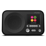 Pure - Elan IR3 - Nero - Radio Internet Portatile con Spotify Connect - Schermo a Colori - Radio Digitale di Alta Qualità