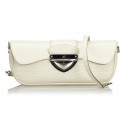 Louis Vuitton Vintage - Epi Pochette Montaigne Bag - Bianco Avorio - Borsa in Pelle Epi e Pelle - Alta Qualità Luxury