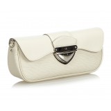 Louis Vuitton Vintage - Epi Pochette Montaigne Bag - Bianco Avorio - Borsa in Pelle Epi e Pelle - Alta Qualità Luxury