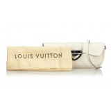 Louis Vuitton Vintage - Epi Pochette Montaigne Bag - White Ivory - Leather and Epi Leather Handbag - Luxury High Quality