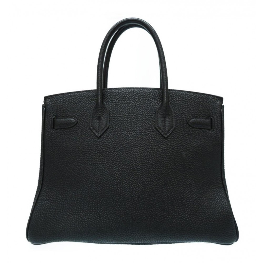 Hermès BNIB Black Togo Backpocket - Vintage Lux