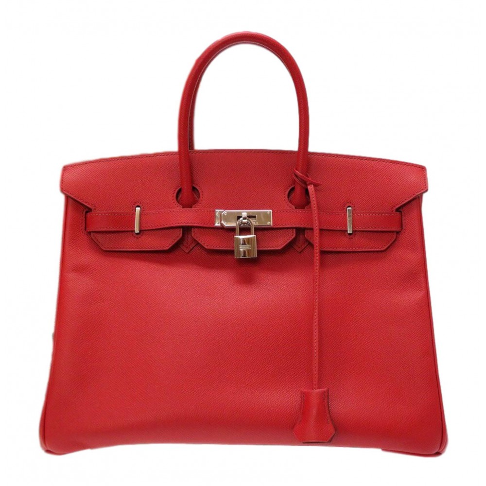 Hermès Vintage - Epsom Birkin 35 Bag - Red - Leather and Calf Handbag - Luxury  High Quality - Avvenice