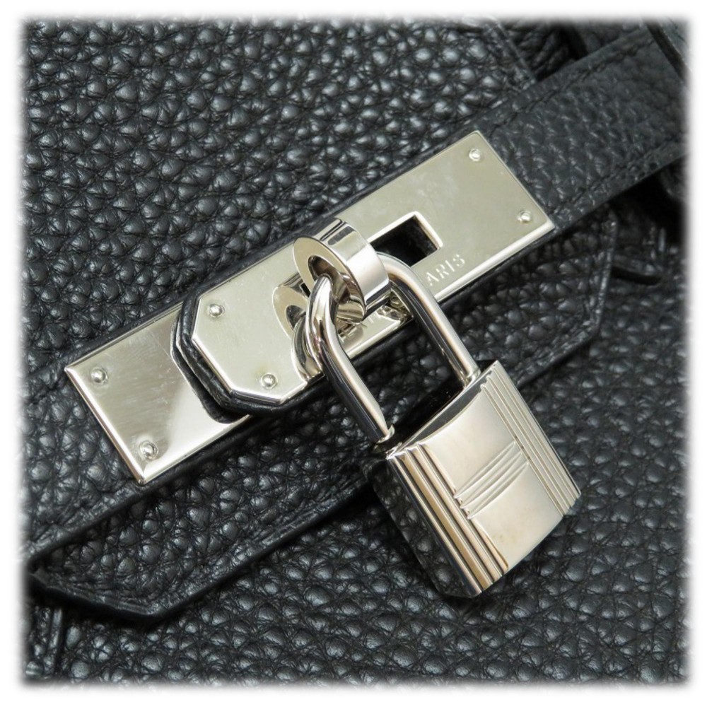Hermès Vintage - Togo Birkin 30 Bag - Black - Leather and Calf
