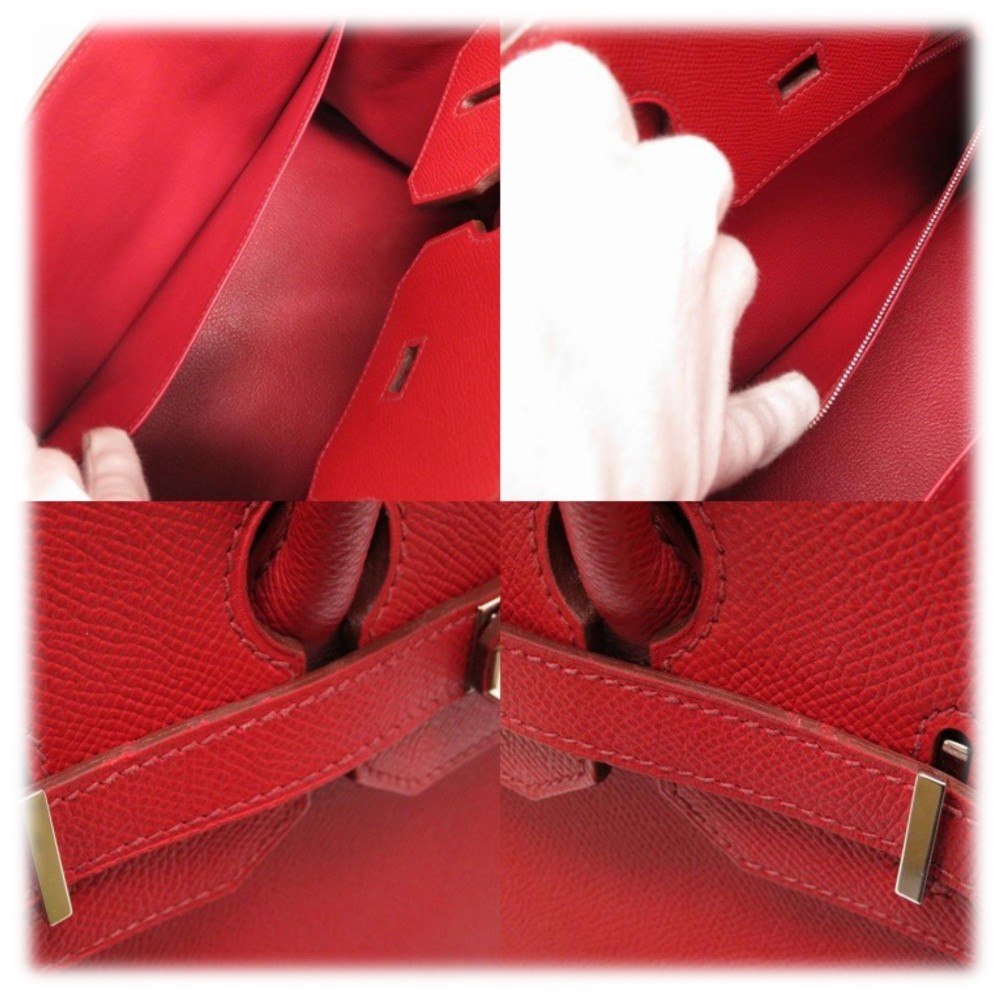 HERMÈS RED BIRKIN 35mm FABULOUS Vintage Handbag
