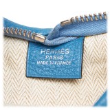 Hermès Vintage - Togo Leather Massai PM Bag - Blu - Borsa in Pelle - Alta Qualità Luxury