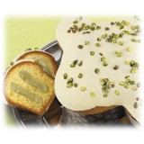 Vincente Delicacies - Normanna - Artisan Easter Dove - White Chocolate and Pistacchio of Sicilia Bronte Cream - Fastuca Line