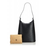 Louis Vuitton Vintage - Epi Sac Verseau Bag - Black - Leather and Epi Leather Handbag - Luxury High Quality
