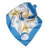 Hermès Vintage - Vive Les Champions Scarf - Light Blue Multi - Silk Foulard - Luxury High Quality