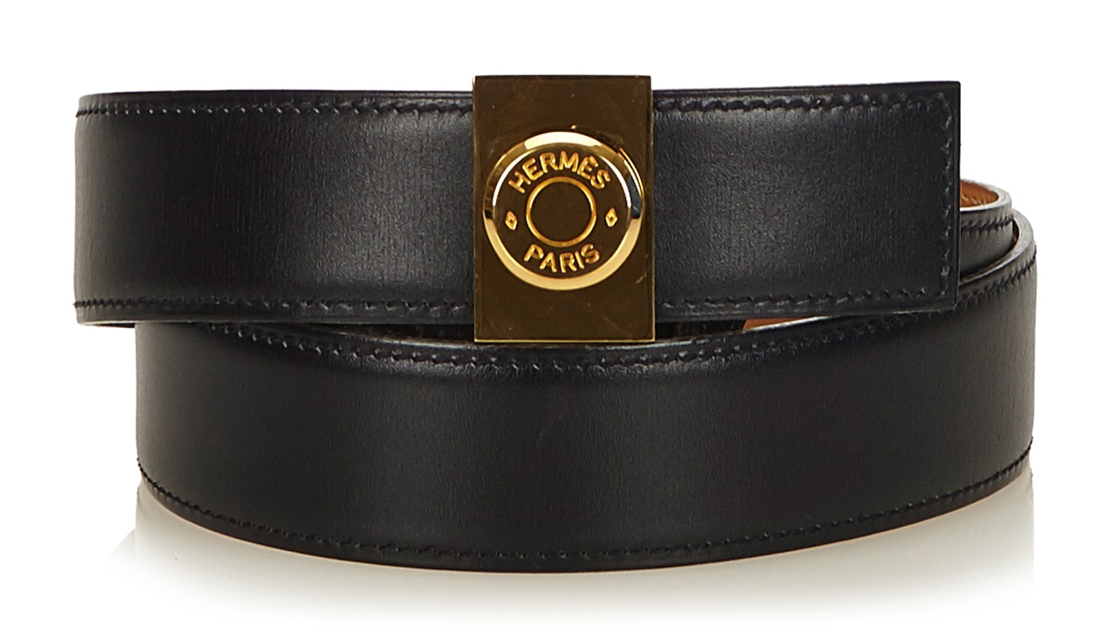 Louis Vuitton Vintage - Leather Belt - Black Silver - Leather Belt - Luxury  High Quality - Avvenice