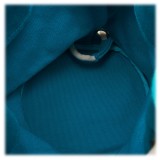 Hermès Vintage - Sac Marine GM Bag - Blu Azzurro Chiaro - Borsa in Tessuto - Alta Qualità Luxury