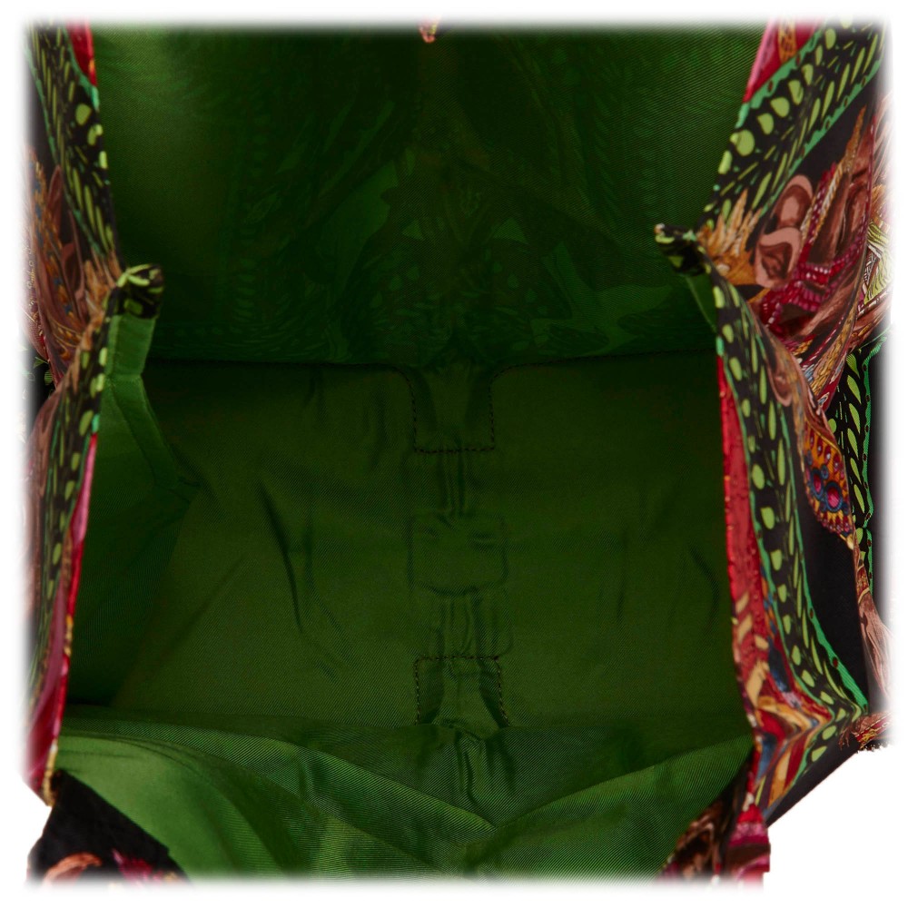 Hermes Multicolor Pégase Pop Silk and Leather Silky City 33 Bag Hermes