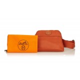 Hermès Vintage - Bolide Ceinture Balle de Golf Belt Bag - Arancione - Marsupio in Tessuto e Cotone - Alta Qualità Luxury