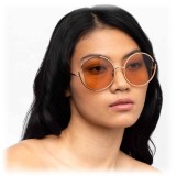 Linda Farrow - 851 C6 Round Sunglasses - Rose Gold - Linda Farrow Eyewear