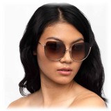 Linda Farrow - 847 C6 Oversized Sunglasses - Light Gold - Linda Farrow Eyewear