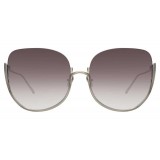 Linda Farrow - 847 C7 Oversized Sunglasses - Light Gold - Linda Farrow Eyewear