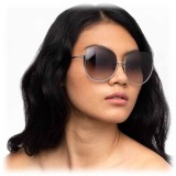 Linda Farrow - 847 C7 Oversized Sunglasses - Light Gold - Linda Farrow Eyewear