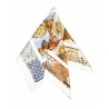 Hermès Vintage - Persona Silk Scarf - Bianco Multi - Foulard in Seta - Alta Qualità Luxury
