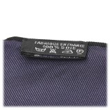 Hermès Vintage - Los Angeles Silk Scarf - Blue Navy - Silk Foulard - Luxury High Quality