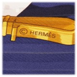 Hermès Vintage - Memoire d'Hermes Silk Scarf - White Multi - Silk Foulard - Luxury High Quality