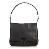 Versace Vintage - Leather Shoulder Bag - Black - Leather Handbag - Luxury High Quality