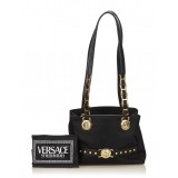 Versace Vintage - Medusa Shoulder Bag - Nera - Borsa in Pelle - Alta Qualità Luxury