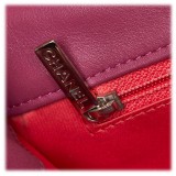 Chanel Vintage - Patent Lipstick Flap Bag - Pink - Patent Leather Handbag - Luxury High Quality