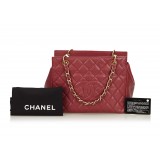 Chanel Vintage - Caviar Petit Timeless Shopping Tote Bag - Red - Caviar Leather Handbag - Luxury High Quality
