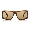 Tom Ford - Rizzo Sunglasses - Square Acetate Sunglasses - FT0730 - Havana - Tom Ford Eyewear