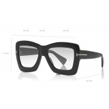 Tom Ford - Hutton Sunglasses - Occhiali da Sole Quadrati in Acetato - FT0664 - Occhiali da Sole - Tom Ford Eyewear