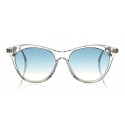 Tom Ford - Micaela Sunglasses - Cat Eye Acetate Sunglasses - FT0662 - Transparent - Tom Ford Eyewear