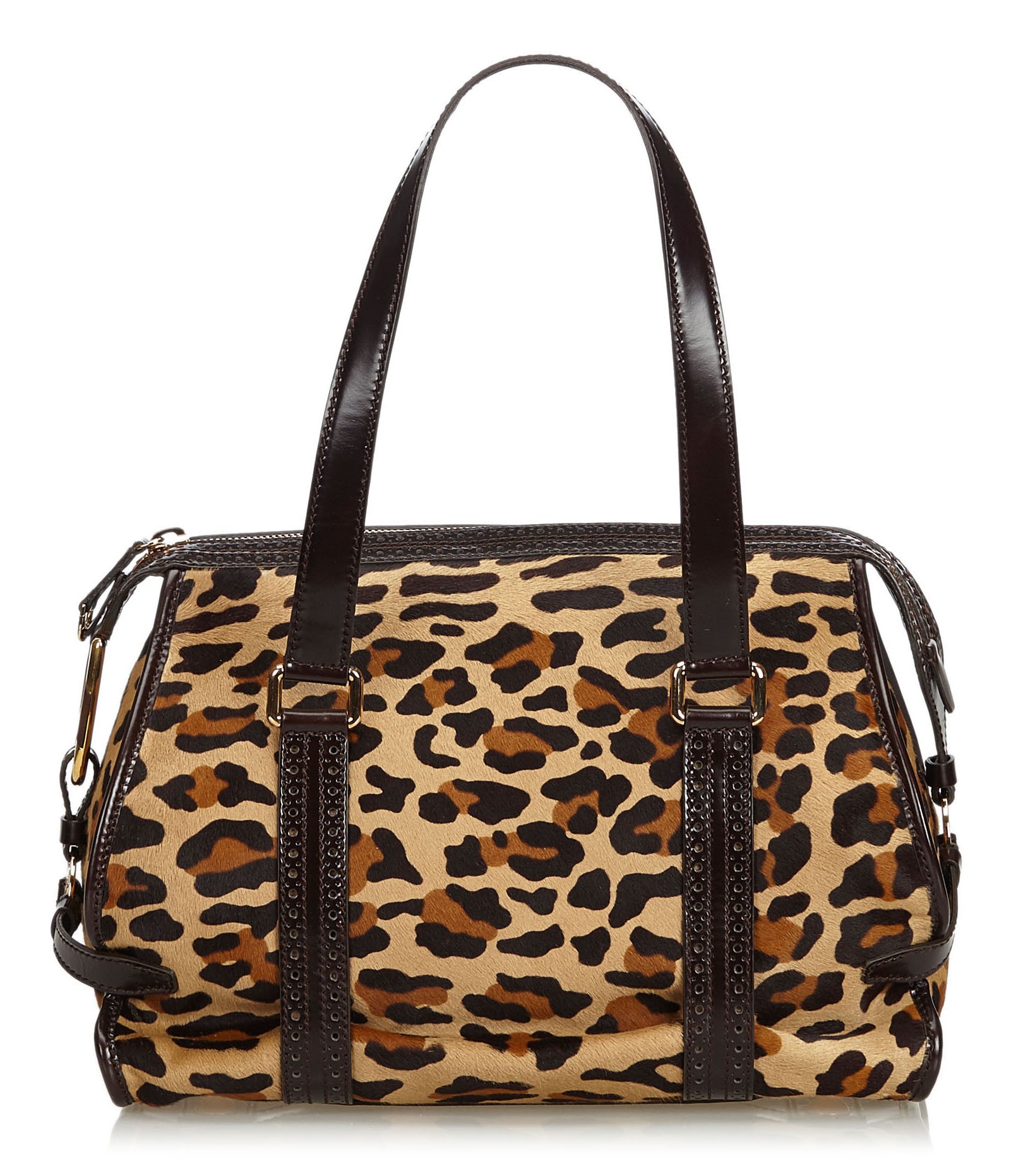 Sofia Crossbody Bag in Dark Leopard