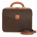 Céline Vintage - Macadam Business Bag - Brown - Leather Handbag - Luxury High Quality
