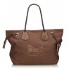 Céline Vintage - Canvas Tote Bag - Brown - Leather and Canvas Handbag - Luxury High Quality