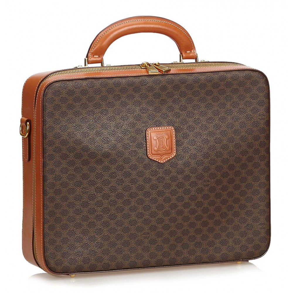 Celine Macadam Leather Handbag – Timeless Vintage Company