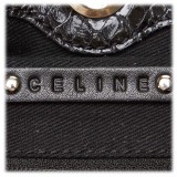 Céline Vintage - Embossed Patent Leather Satchel Bag - Black - Patent Leather Handbag - Luxury High Quality