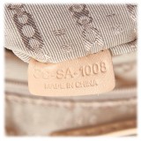 Céline Vintage - Leather Satchel Bag - Marrone Beige - Borsa in Pelle - Alta Qualità Luxury