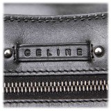 Céline Vintage - Leather Satchel Bag - Black - Leather Handbag - Luxury High Quality