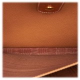 Céline Vintage - Macadam Business Bag - Marrone - Borsa in Pelle - Alta Qualità Luxury