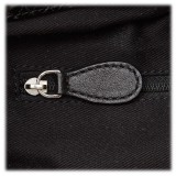 Céline Vintage - Embossed Patent Leather Satchel Bag - Nero - Borsa in Pelle Verniciata - Alta Qualità Luxury