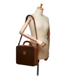 Céline Vintage - Macadam Business Bag - Brown - Leather Handbag - Luxury High Quality
