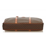 Céline Vintage - Macadam Briefcase Bag - Brown - Leather Handbag - Luxury High Quality
