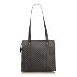 Céline Vintage - Macadam Tote Bag - Nero - Borsa in PVC - Alta Qualità Luxury