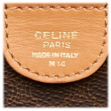 Céline Vintage - Macadam Boston Bag - Marrone - Borsa in Pelle - Alta Qualità Luxury