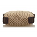 Céline Vintage - Macadam Shoulder Bag - Marrone Beige - Borsa in Pelle - Alta Qualità Luxury
