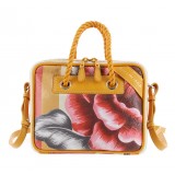 Balenciaga Vintage - Leather Blanket Square Satchel Bag - Red - Leather Handbag - Luxury High Quality