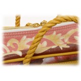 Balenciaga Vintage - Leather Blanket Square Satchel Bag - Red - Leather Handbag - Luxury High Quality